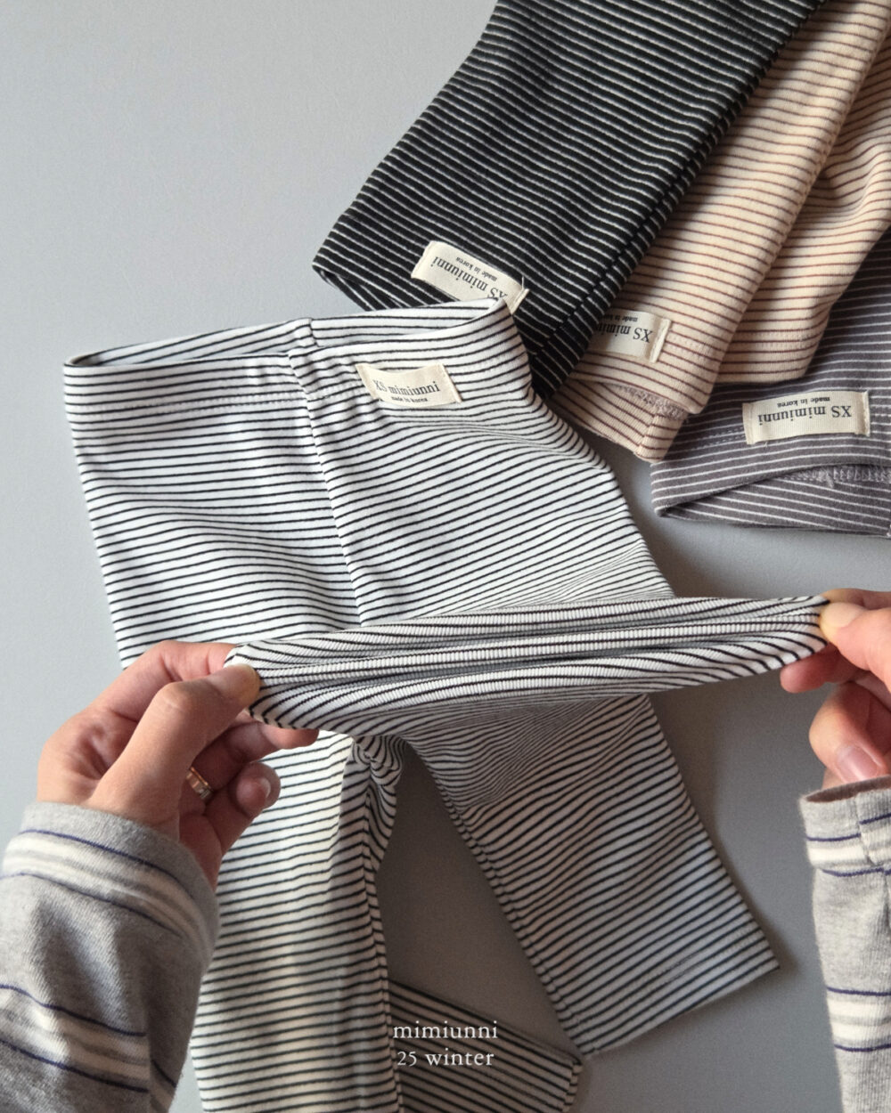 포근레깅스 (18) 25WIN 條紋內搭褲 任兩件折NT.50